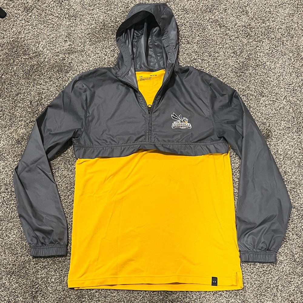 Cedarville Athletics quarter zip windbreaker